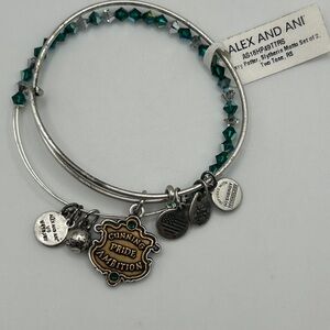 Harry Potter Slytherin Motto Bracelet Set